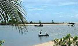 Barra do Serinhaem - Barcos em Barra do Serinham-Foto:bocoiola.blogspot.