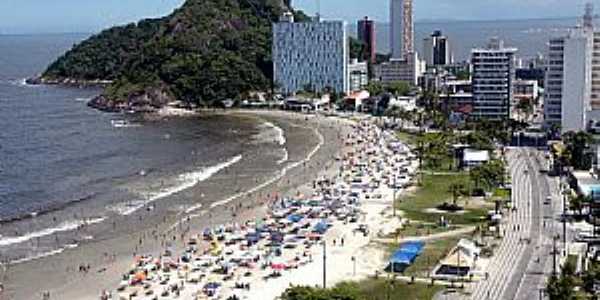 Caiob-PR-Vista da cidade e a praia-Foto:Turismo e Praia