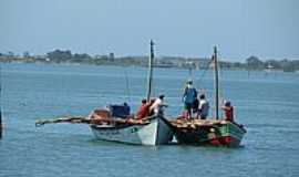 Cassino - Pescadores em Cassino-Foto:Nelson Biasoli dos A