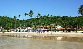 Praia de Gaibu - Praia de Gaibu-PE-Casas na praia-Foto:Alan Bernardino de Oliveira