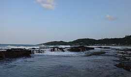 Praia de Gaibu - Praia de Gaibu-PE-Formaes rochosas na praia-Foto:Vgn Vagner