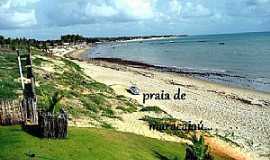 Praia de Maracaja - Praia de Maracajau-RN-Vista da praia-Foto:www.tripadvisor.com.br