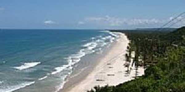 Vista da praia de Serra Grande-BA-Foto:lobobrazil