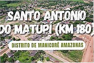 Localidade de Santo Ant�nio do Matupi distrito de Manicor� - AM