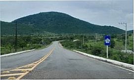 Serra Preta - serra grande em serra preta, pr�ximo a cidade. com 619 m de altitude, a serra grande � o ponto mais alto do munic�pio., Por Mario Angelo Santos Barreto