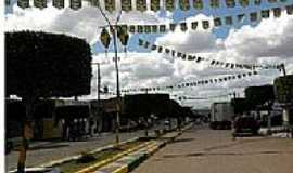 Stio do Quinto - Avenida central em Stio do Quinto-BA-Foto:Adriano Carvalho