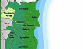 Tapero - Mapa