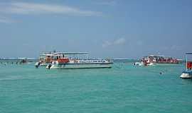 Maragogi - Maragogi-AL-Barcos de Turistas e a Barreira de Corais-Foto:enioprado