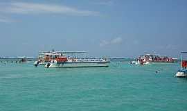 Maragogi - Maragogi-AL-Barcos de Turistas e a Barreira de Corais-Foto:enioprado