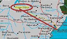 Xique-Xique - Mapa de Localizao - Xique-Xique-BA