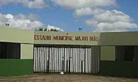 Acara - Entrada do Estdio de Futebol Municipal Major Bio em Acara-CE-Fotoerasmoandrade