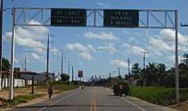 Acara - Prtico de entrada na BR-403 em Acara-CE-Foto:erasmoandrade