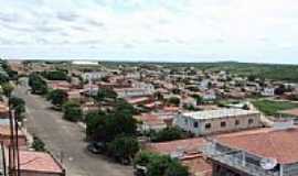 Alto Santo - Rua Frei Lamberto e vista parcial da cidade-Foto:Italo morais