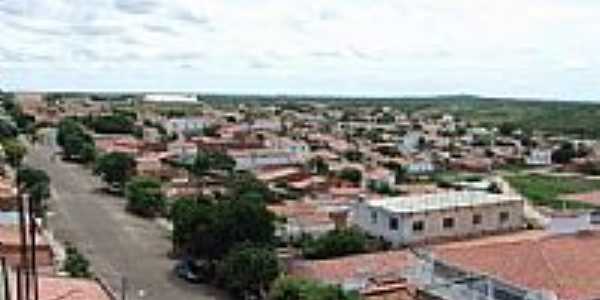 Rua Frei Lamberto e vista parcial da cidade-Foto:Italo morais