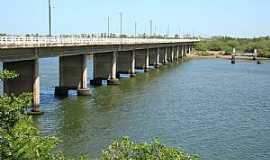 Aracati - Aracati-CE-Ponte sobre o Rio Jaguaribe-Foto:Herlanio Evangelista