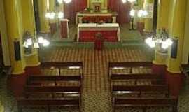 Baixio - Interior da Igreja Matriz de So Francisco das Chagas em Baixio-CE-Foto:Cinzio Ramalho