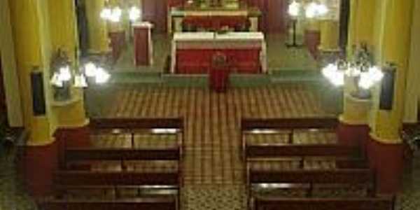 Interior da Igreja Matriz de So Francisco das Chagas em Baixio-CE-Foto:Cinzio Ramalho