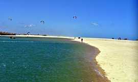 Barra Nova - Barra Nova-CE-Lagoa na praia-Foto:JEAN LIRA