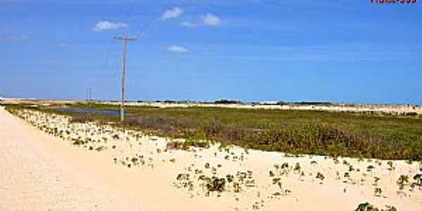 Barroquinha-CE-Vista da praia-Foto:www.praias-360.com.br