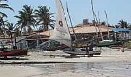 Beberibe - Barcos na Praia das Fontes em Beberibe-Foto:Isa Lanziani