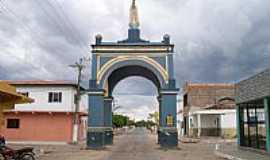 Bela Cruz - Bela Cruz-CE-Arco com a Imagem de N.Sra.de Ftima-Foto:Claudio Lima