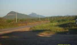 Canind - estrada de canind e ao fundo o pico do ariro, Por rancisco nascimento