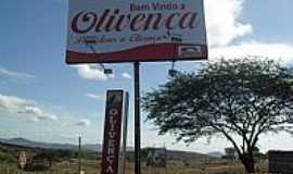 Olivena - Entrada da cidade de Olivena-AL-Foto:Sergio Falcetti