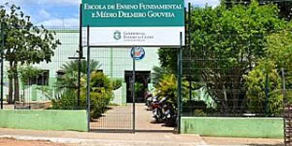 Delmiro Gouveia-CE-Escola de Ensino Fundamental-Foto:professorfranciscomello.