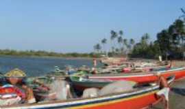 Guri - Porto de Canoa em Guri, Por Naldo  Matias