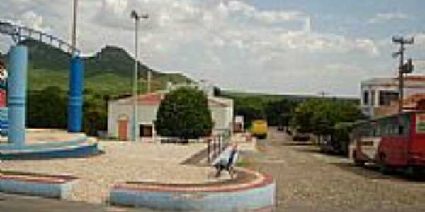 Praça em Ibaretama, por Mardonio Carvalho.