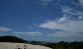 Jijoca de Jericoacoara - Praia de Mangue Seco, vista das dunas, Por Rozangela Rodrigues