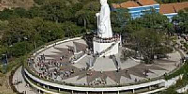 Monumento  Padre Ccero em Juazeiro do Norte-CE-Foto:www.fotoaereabrasil.