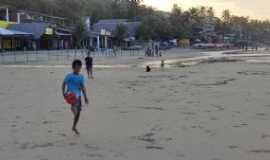 Lagoinha - Futebol na mar baixa, na praia de Lagoinha., Por Washington Alves Moreira Junior
