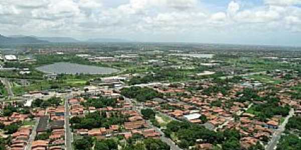 Vista area de Maracana, CE - por Florencio Queiroz 