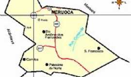 Meruoca - Mapa de Localizao 