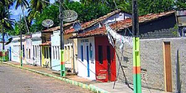 Porto de Pedras-AL-Casario em rua do centro-Foto:niani