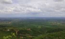 Novo Oriente - Vista de Novo Oriente do alto da Serra da Gameleira, Por George Aguiar