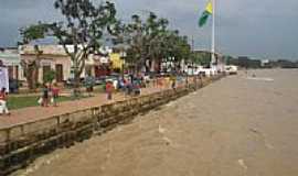 Rio Branco - Enchente do Rio Acre, beijando a cidade de Rio Branco-Foto:JEZAFLU=ACRE=BRASIL