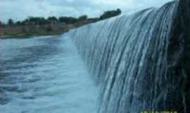 Quixer - Queda d`agua da Barragem de Quixere, Por Iran Lima