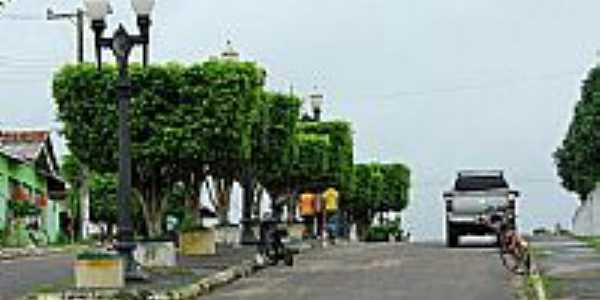 Rua em Rodrigues Alves-Foto:JEZAFLU=ACRE=BRASIL