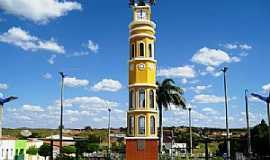 Solonpole - Obelisco na praa Simio Machado. Solonpole, Cear - Foto Cidade-Brasil