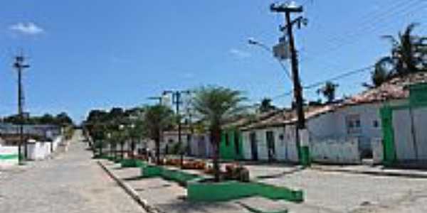 Avenida central em Satuba-Foto:Cipriano Barboza Sil