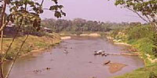 RIO NAVEGANTE EM SANTA ROSA DO PURUS= ACRE  por JEZAFLU=ACRE=BRASIL