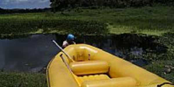 Barco de Rafting em Taboquinha-AL-Foto:1000dias.