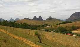 guia Branca - guia Branca-ES-rea rural com a serra ao fundo-Foto:Erick Aniszewski