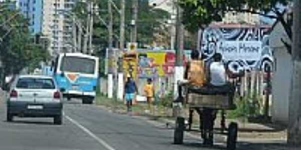 Carroa na Av.Luciano das Neves-Foto:Renato Ximenes