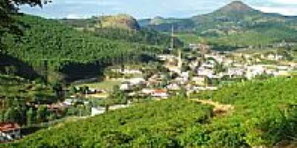 Vista da cidade de Governador Lindenberg-ES-Foto:sandrosesana