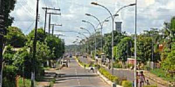 Avenida em Sena Madureira-Foto:JEZAFLU=ACRE=BRASIL