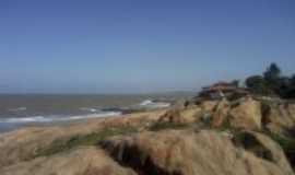 Marataízes - pedras praia da cruz, Por GEREMIAS SILVA DE GOES