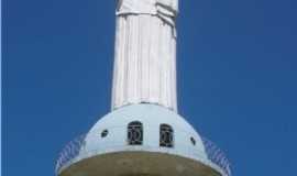 Mimoso do Sul - Monumento ao Cristo Redentor - Foto Alberto Rodolfo - visaobrasilvip.com.br cartes postais, Por Alberto Rodolfo